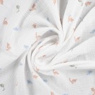 Double Gauze Dinosaur – 100 % bomull thumbnail